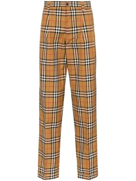 burberry print trousers ebay|Burberry trousers for men.